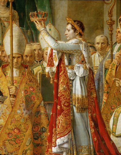 Koronacja Napoleona w Notre-Dame ... autorstwa Jacques Louis David