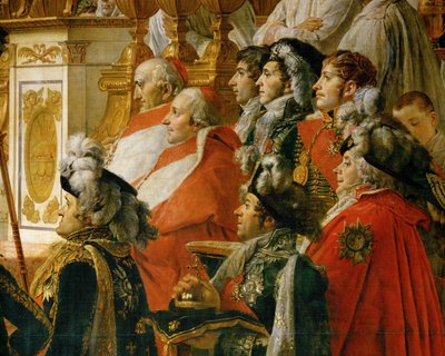 Koronacja Napoleona w Notre-Dame ... autorstwa Jacques Louis David