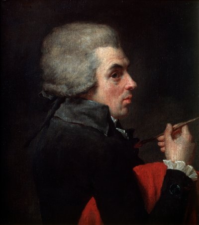 Autoportret, ok. 1789. autorstwa Jacques Louis David
