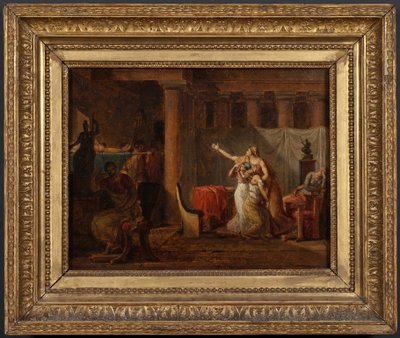 Likto rzy zwracają Brutusowi ciała jego synów. Studium autorstwa Jacques Louis David