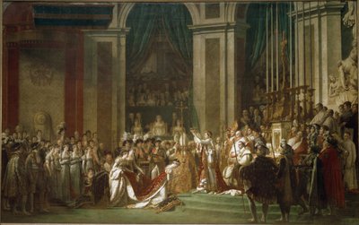 Konsekracja cesarza Napoleona I i koronacja cesarzowej Józefiny autorstwa Jacques Louis David