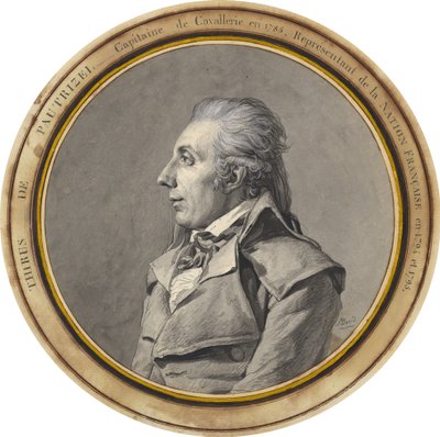 Thirius de Pautrizel autorstwa Jacques Louis David