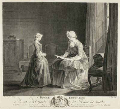 Dobra edukacja autorstwa Jacques Philippe Le Bas