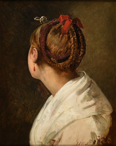 Młoda rzymska głowa autorstwa Jacques Raymond Brascassat