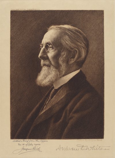 Andrew D. White autorstwa Jacques Reich