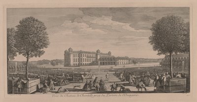 Zamek Chantilly. autorstwa Jacques Rigaud
