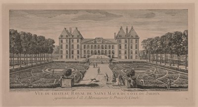 Zamek St. Maur autorstwa Jacques Rigaud
