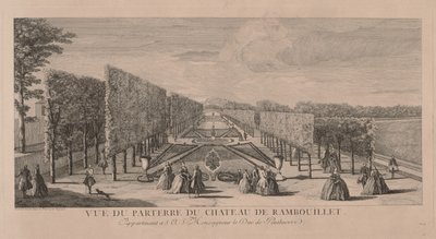 Ogród kwiatowy Chateau Rambouillet autorstwa Jacques Rigaud