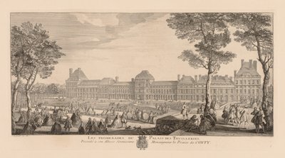 Promenady Palais des Tuileries autorstwa Jacques Rigaud