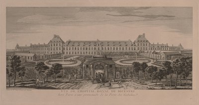 Szpital Królewski w Bicestre autorstwa Jacques Rigaud