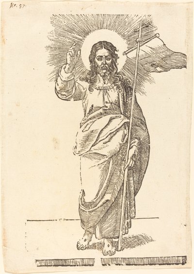 Chrystus autorstwa Jacques Stella