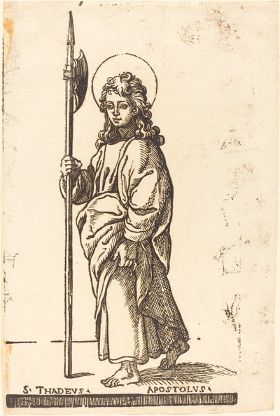 Święty Juda (Tadeusz) autorstwa Jacques Stella
