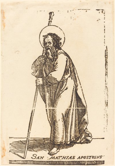 Święty Maciej autorstwa Jacques Stella