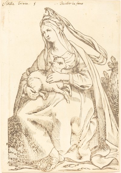 Sybilla Erytrea autorstwa Jacques Stella