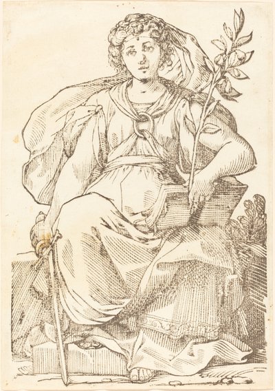 Sybilla Europa autorstwa Jacques Stella