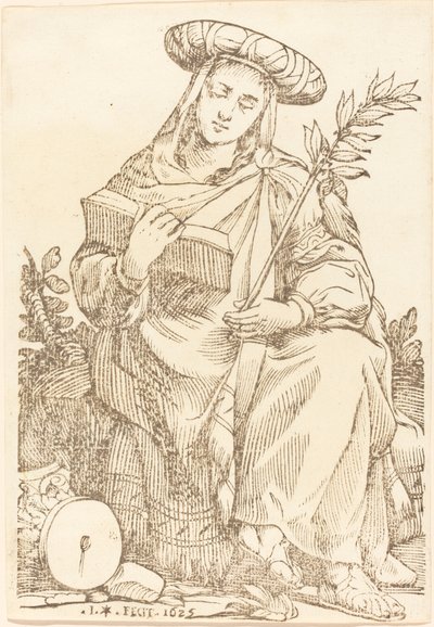 Sybilla Libyca autorstwa Jacques Stella