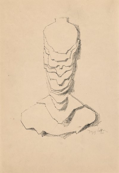 Konstrukcja abstrakcyjna (Baudelaire) autorstwa Jacques Villon