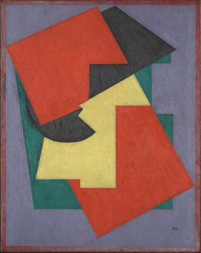 Perspektywa kolorów (pionowa) autorstwa Jacques Villon
