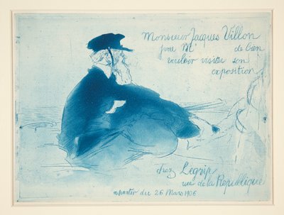 Łapacz ptaków autorstwa Jacques Villon