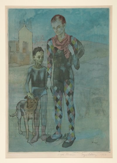 Akrobaci autorstwa Jacques Villon