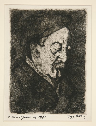 Portret malarza-grafika Emile Nicolle (Portret malarza-grafika Emile Nicolle) autorstwa Jacques Villon