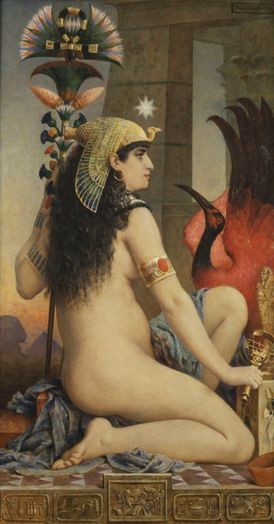 Egipcjanka, 1875 autorstwa Jacques Wagrez
