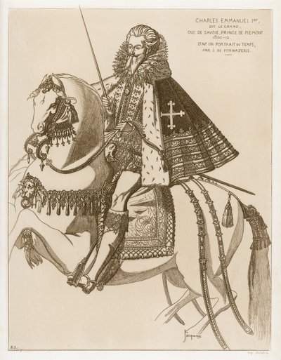 Karol Emanuel I autorstwa Jacques de Fornazeris