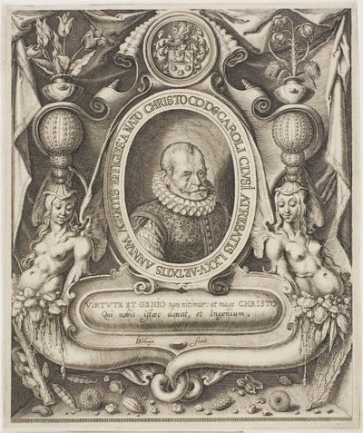Carolus Clusius autorstwa Jacques de Gheyn II