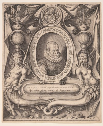 Carolus Clusius, lekarz i botanik autorstwa Jacques de Gheyn II