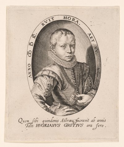 Hugo Grotius autorstwa Jacques de Gheyn II