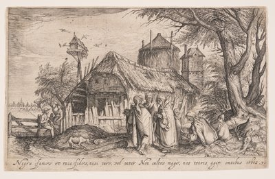 Krajobraz z Romami, z kolekcji Krajobrazy autorstwa Jacques de Gheyn II