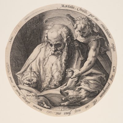 Mateusz, z Ewangelistów autorstwa Jacques de Gheyn II