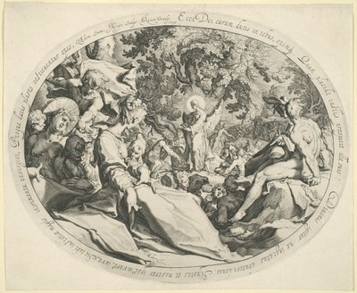 Cud pięciu chlebów autorstwa Jacques de Gheyn II