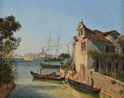 Widok na San Giorgio Maggiore w Wenecji autorstwa Jakob Alt