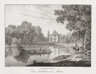 Dolna Austria, Lusthaus w Prater autorstwa Jakob Alt