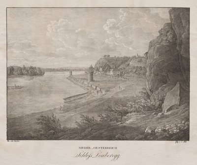Nieder-oesterreich, Schloss Louberegg autorstwa Jakob Alt