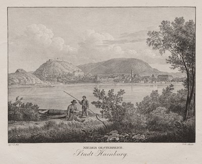 Nieder-Oesterreich, Stadt Hainburg autorstwa Jakob Alt