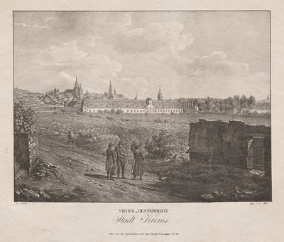 Dolna Austria, miasto Krems autorstwa Jakob Alt