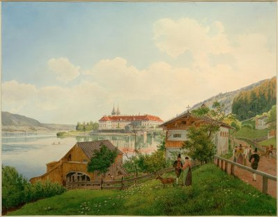 Tegernsee (Górna Bawaria, Bawaria), autorstwa Jakob Alt