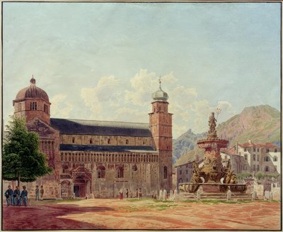 Trient / Trydent (Trentino-Südtirol, Włochy), autorstwa Jakob Alt