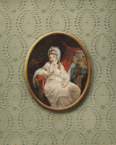 Portret nieznanej kobiety autorstwa Jakob Axel Gillberg