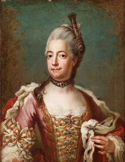 Louisa Ulrika z Prus 1720-1782 autorstwa Jakob Björk
