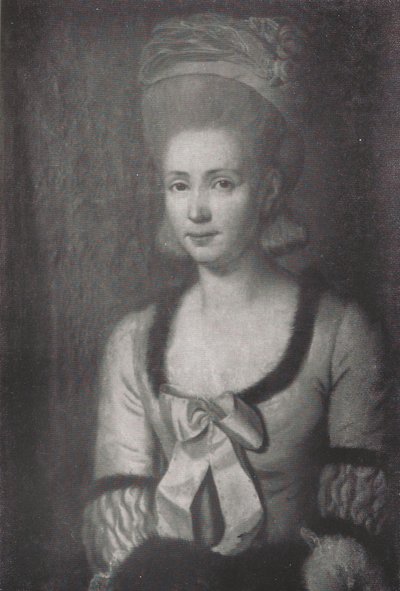 Handmann, Margaretha König z domu Hug autorstwa Jakob Emanuel Handmann