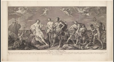 Bachus i Ariadna autorstwa Jakob Frey (I)