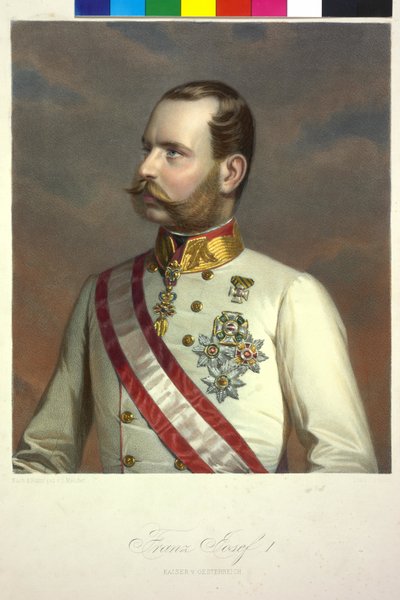 Cesarz Austrii Franciszek Józef I autorstwa Jakob Melcher