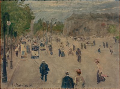 Opernplatz we Frankfurcie nad Menem autorstwa Jakob Nussbaum
