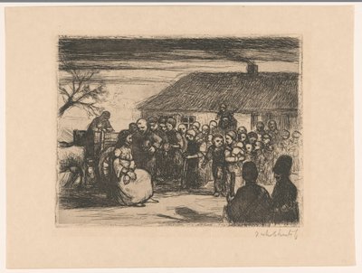 Szyderstwo z Chrystusa Naśladuj Chrystusa (tytuł na obiekcie) autorstwa Jakob Smits (signed by artist)