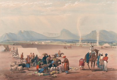 Miasto Candahar [sic] autorstwa James (after) Atkinson