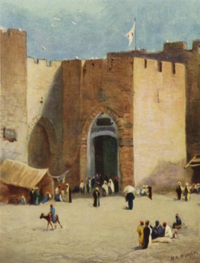 Jaffa; lub „Fish Gate” (kolor lito) autorstwa James (after) Clark