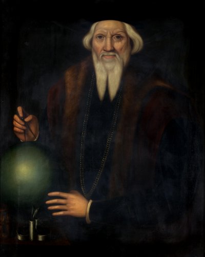 Portret Sebastiana Cabota (ok.1475-1557) (olej na płótnie) autorstwa James (attr. to) Herring